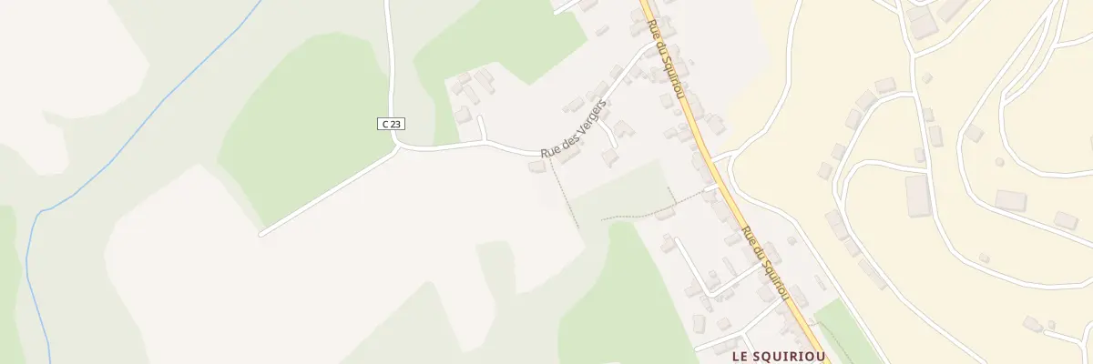Plan du 13 Rue des Vergers à Pont-de-Buis-lès-Quimerch