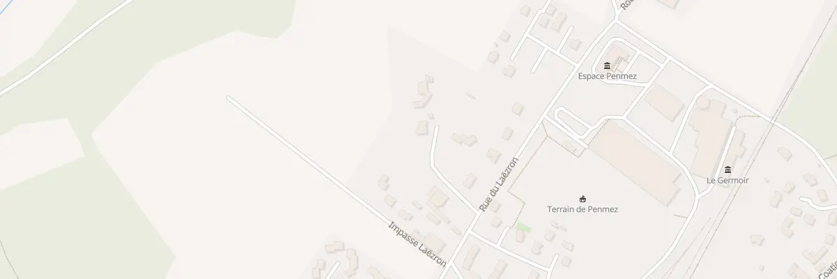 Plan du 5 Rue du Laëzron à Châteaulin