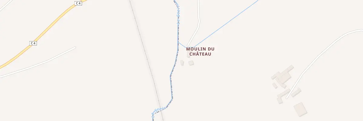 Plan du 280 Moulin du Chateau à Landrévarzec