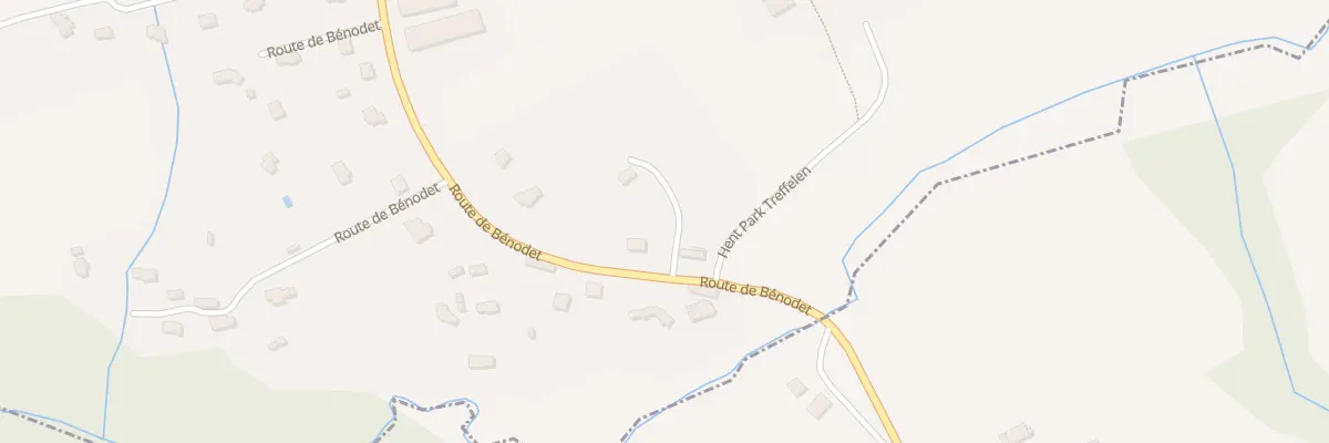 Plan du 215 Rte de Bénodet à Gouesnach