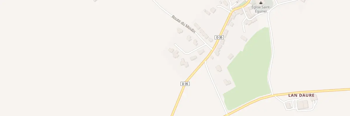 Plan du 5 Lot de La Fontaine à Loc-Eguiner