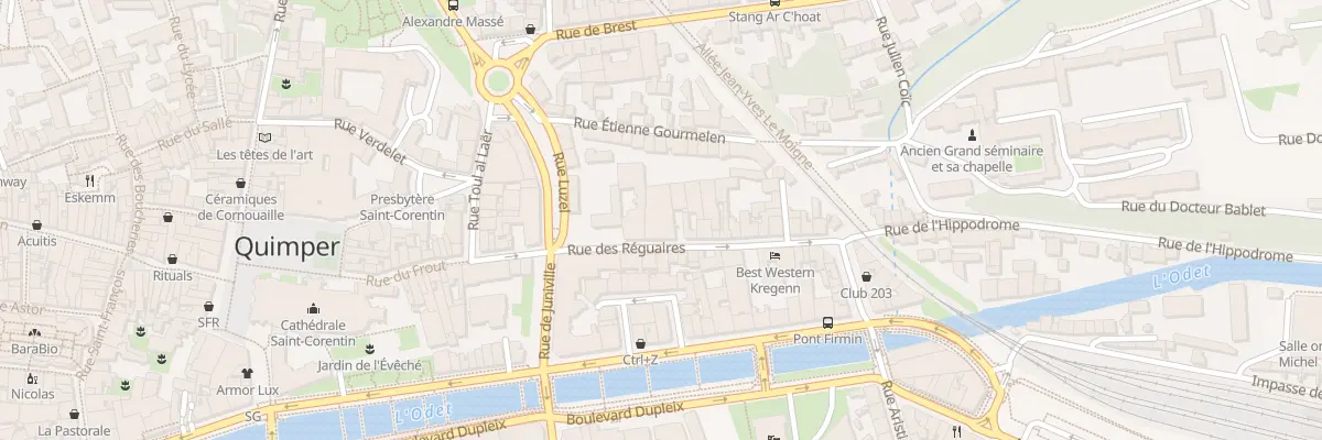 Plan du 30 Rue des Reguaires à Pleyben