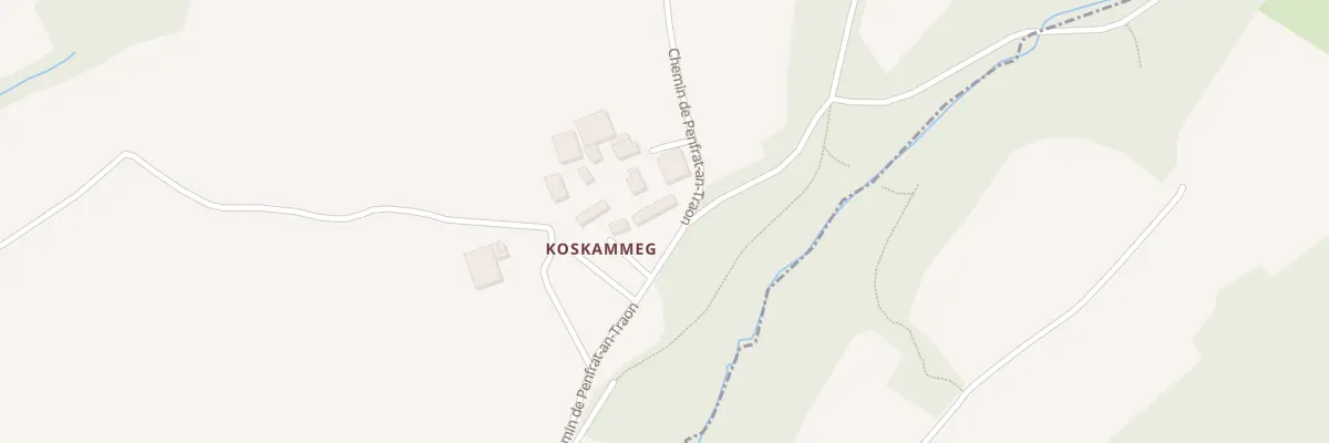 Plan du 5045 Koskammeg à Saint-Ségal