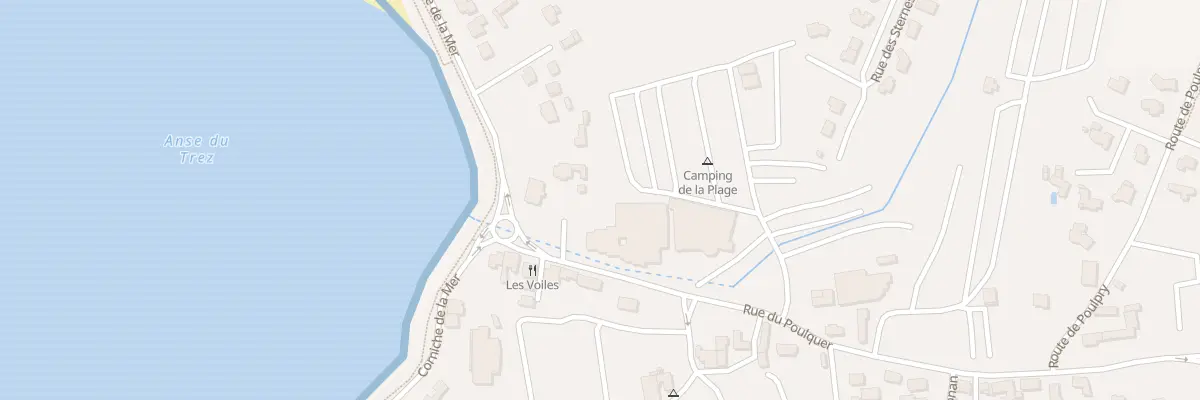 Plan du 30 Rue du Poulquer à Bénodet