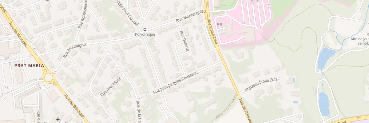 Plan du 18 Rue Diderot à Quimper
