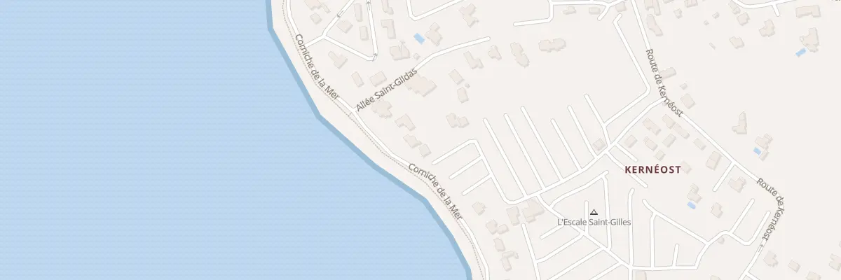 Plan du 15 Cor de la Mer à Bénodet