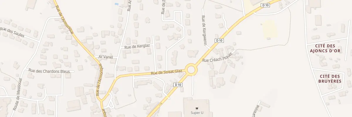 Plan du 17 Rue de Provence à Cléder