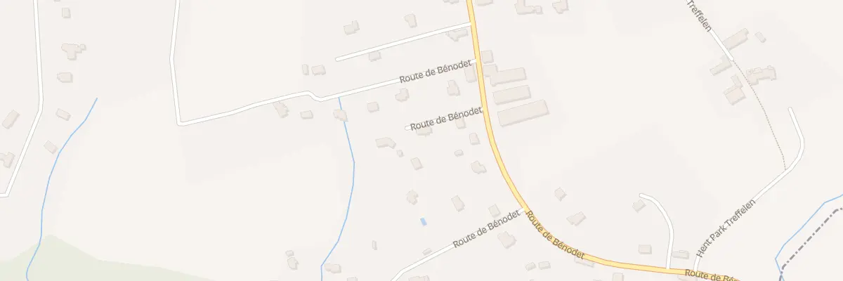 Plan du 142 Rte de Bénodet à Gouesnach