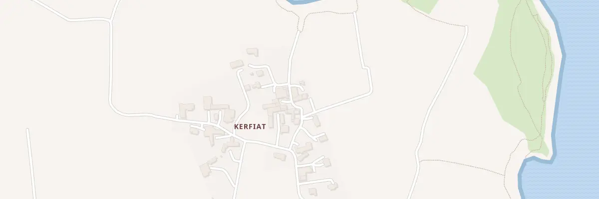 Plan du 5844 Kerfiat à Cléder