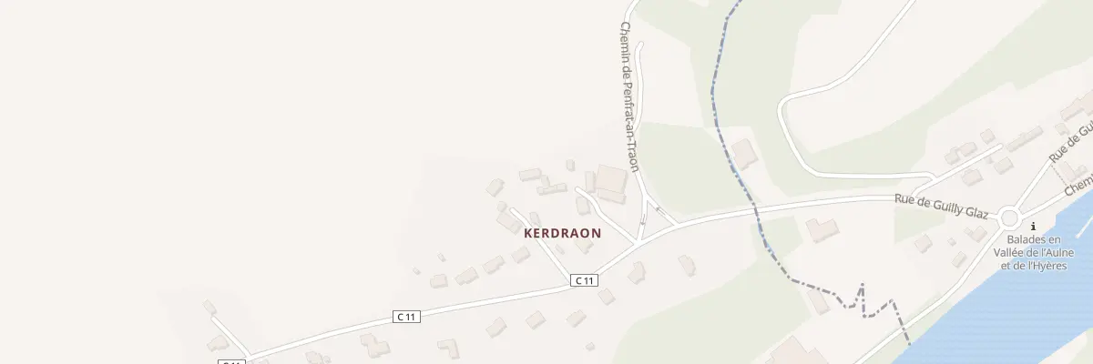 Plan du 5078 Kerdraon à Saint-Ségal