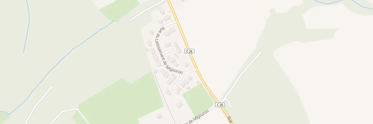 Plan du 17 Lot de Migouron à Pont-de-Buis-lès-Quimerch