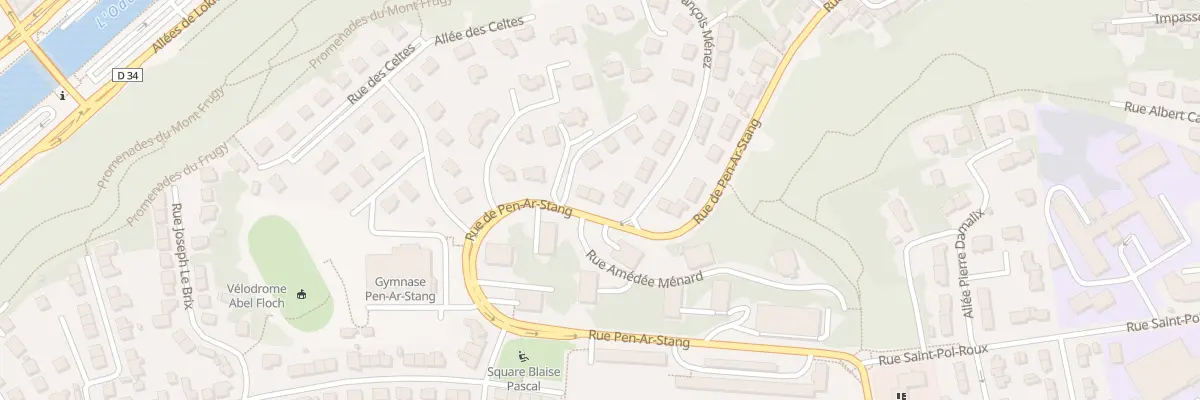 Plan du 39 Rue de Pen Ar Stang à Quimper