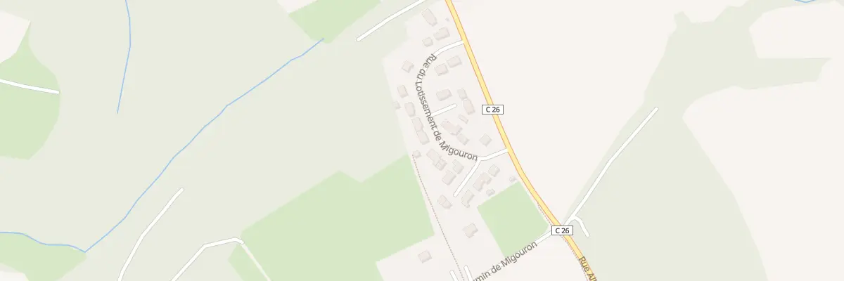 Plan du 8 Lot de Migouron à Pont-de-Buis-lès-Quimerch