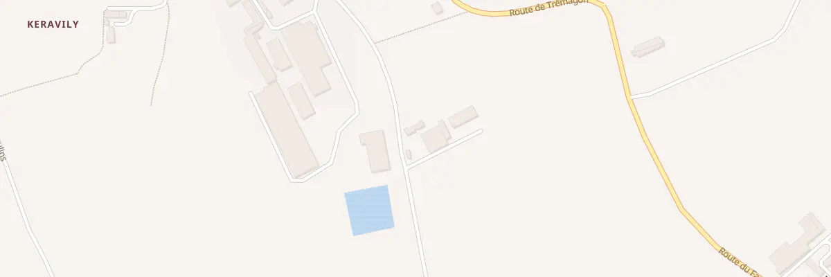 Plan du 39 Tremagon à Plougar