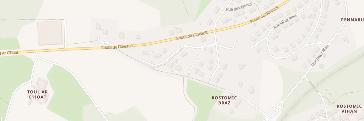 Plan du 29 Rue Pierre et M Kerfriden à Châteaulin