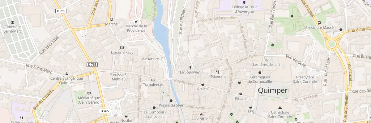 Plan du 7B Rue du Pichery à Quimper