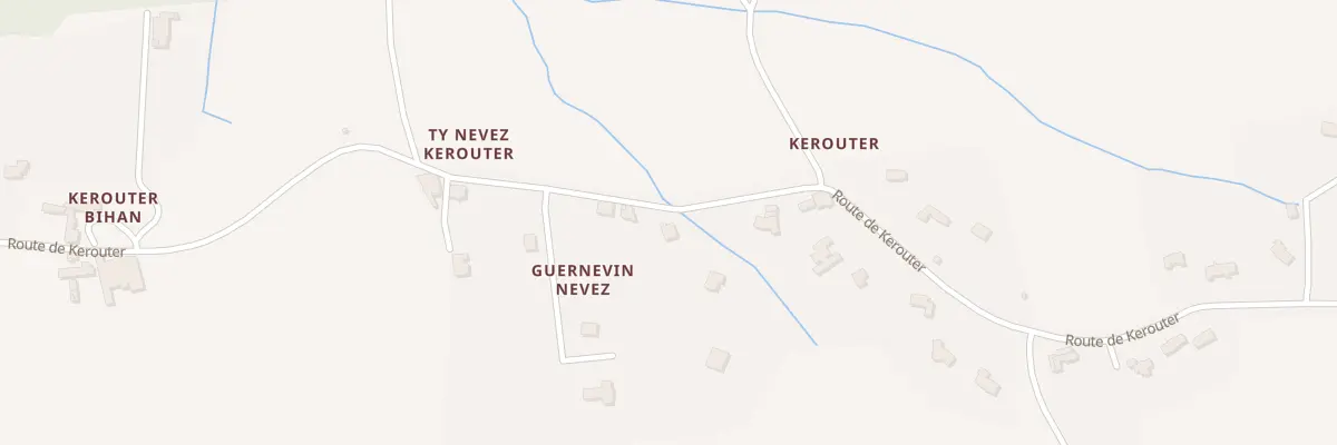 Plan du 11 Rte de Kerouter à Clohars-Fouesnant