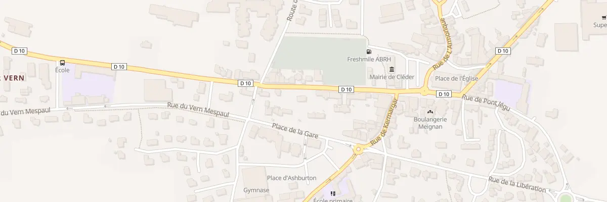 Plan du 11B Rue de Plouescat à Cléder