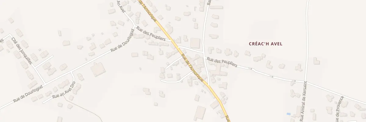 Plan du 81 Rue de l’Armorique à Cléder