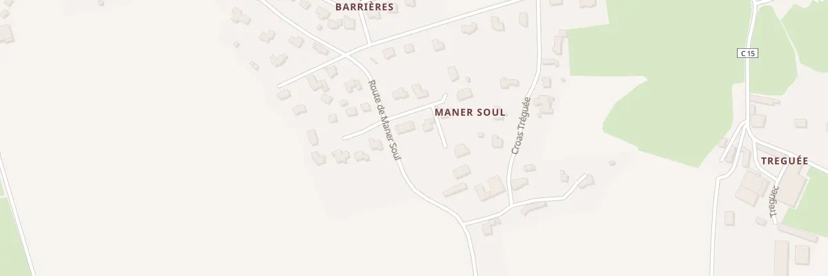 Plan du 36 Imp de Maner Soul à Bodilis