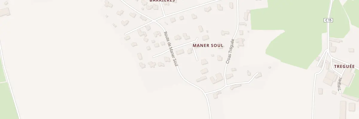Plan du 34 Imp de Maner Soul à Bodilis