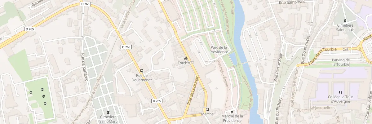 Plan du 56 Rue de la Providence à Quimper
