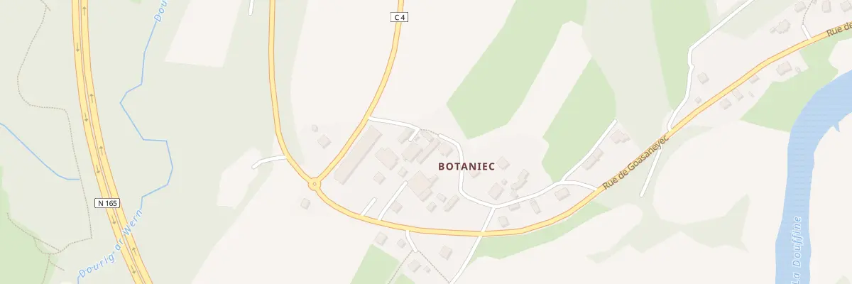 Plan du 26 Qua de Botaniec à Pont-de-Buis-lès-Quimerch