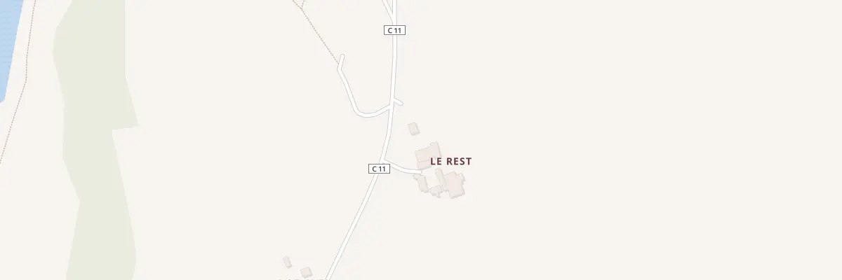 Plan du 212A Le Rest à Saint-Ségal