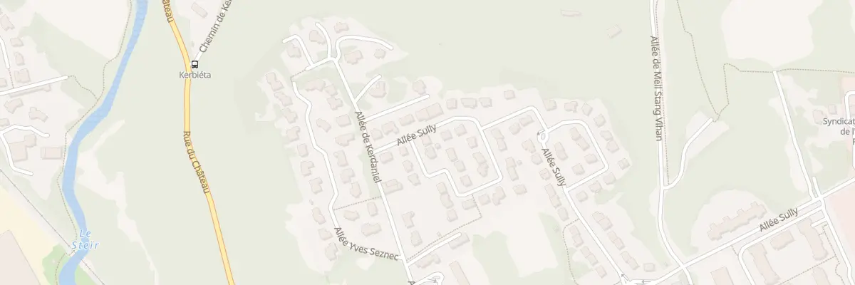 Plan du 15 Rue Henri Iv à Quimper
