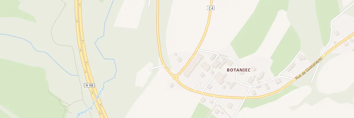 Plan du 854A Botaniec à Pont-de-Buis-lès-Quimerch