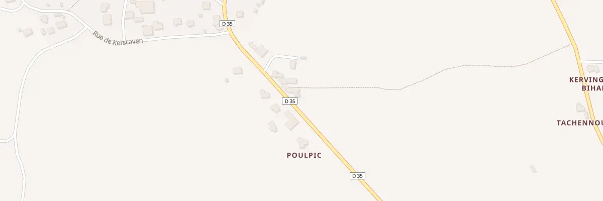 Plan du 37 Rue de Landivisiau à Plouzévédé