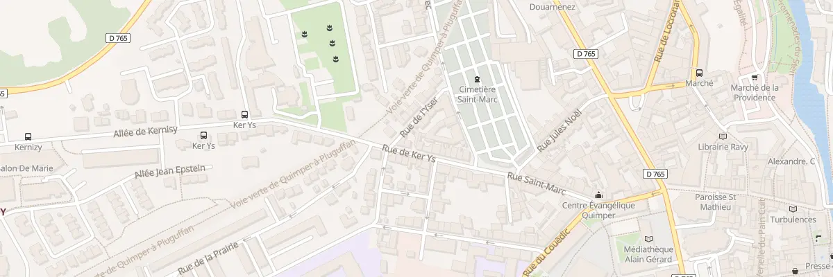 Plan du 18 Rue de Ker Ys à Quimper