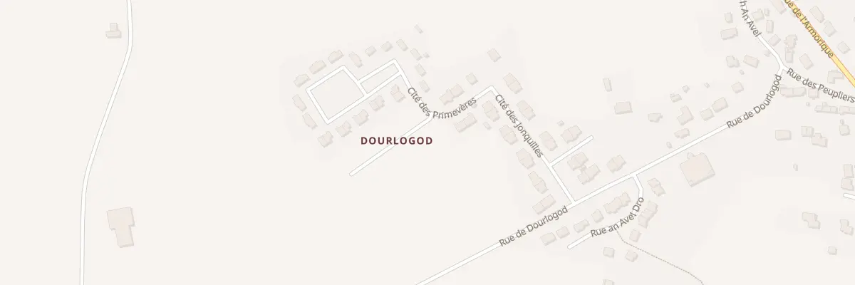 Plan du 3 Rue des Orchidées à Cléder