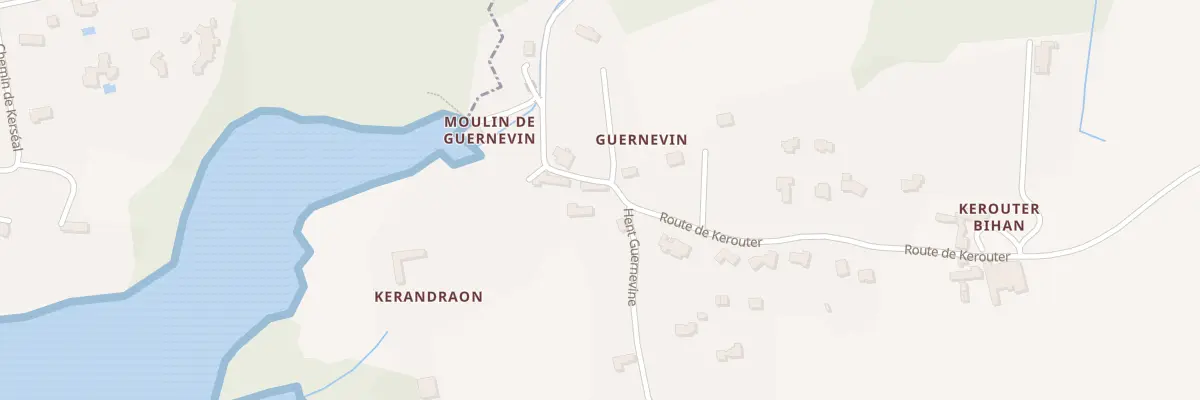 Plan du 41 Rte de Kerouter à Clohars-Fouesnant