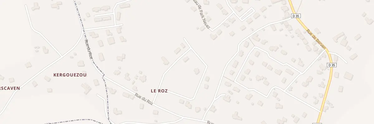 Plan du 23 Lot Le Bois du Roz à Plouzévédé