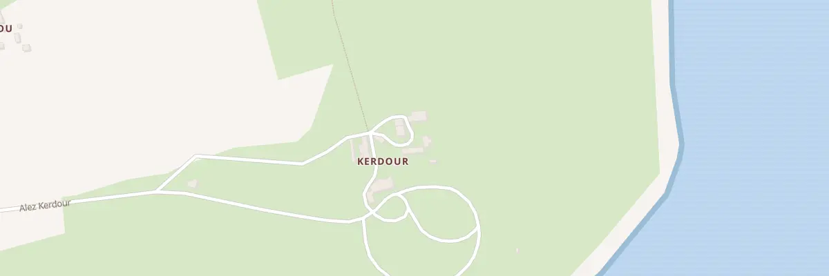 Plan du 257F Kerdour à Plomelin
