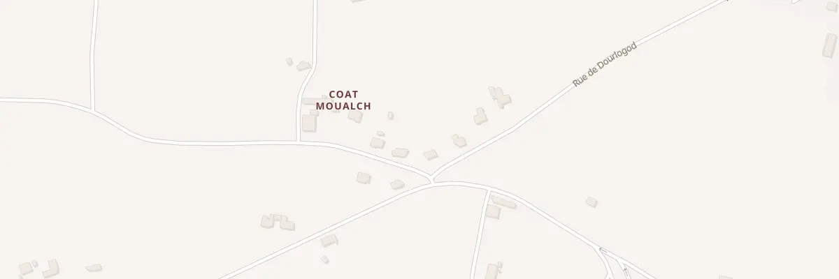 Plan du 10 Coat Moualch à Cléder