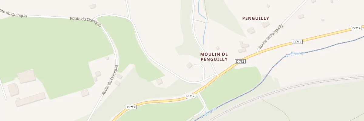 Plan du 144 Moulin de Penguilly à Bodilis