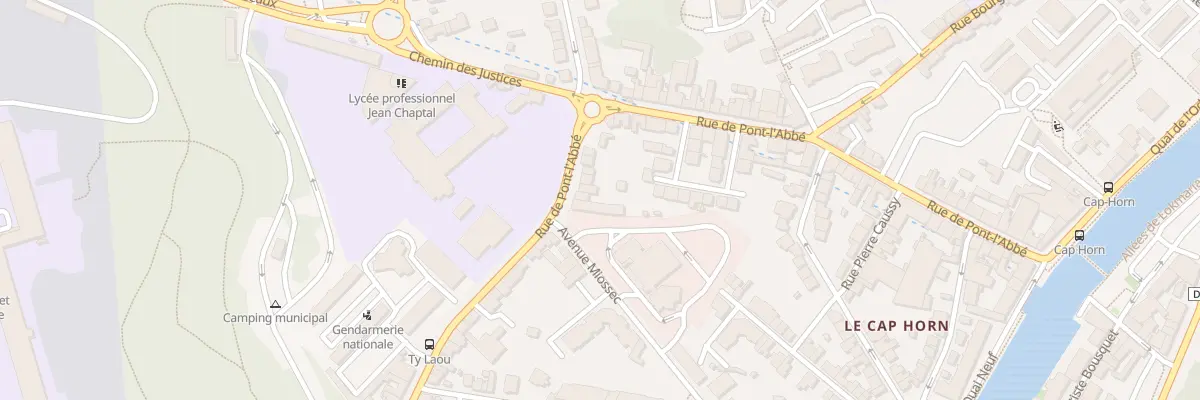 Plan du 112 Rue de Pont-L’Abbé à Quimper