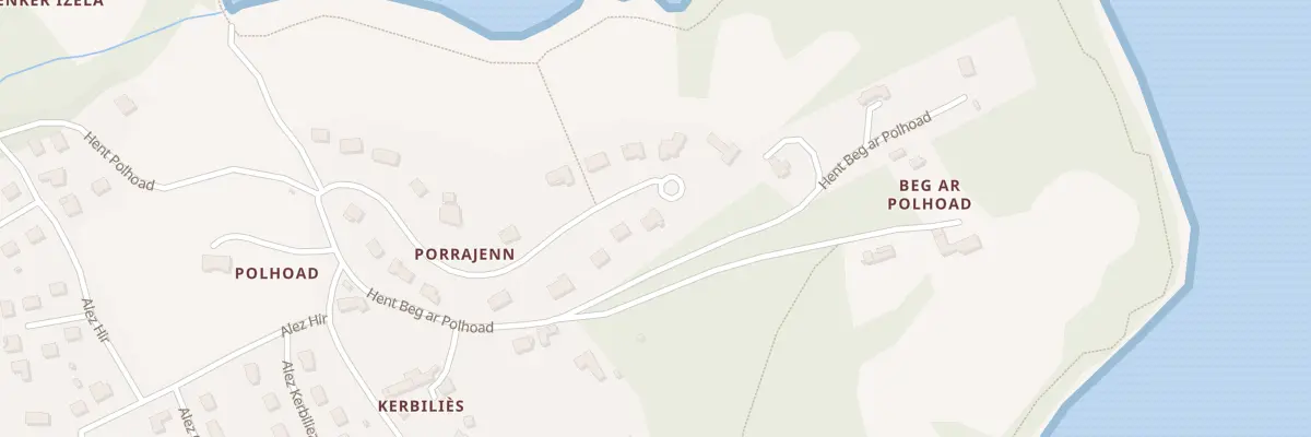 Plan du 9 Lot de Porrajenn à Plomelin