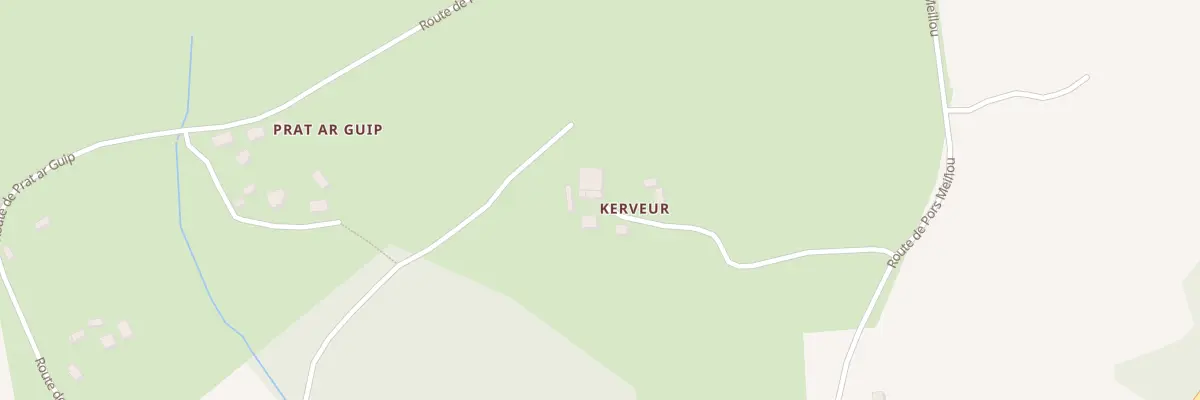 Plan du 27 Rte de Pors-meillou à Gouesnach