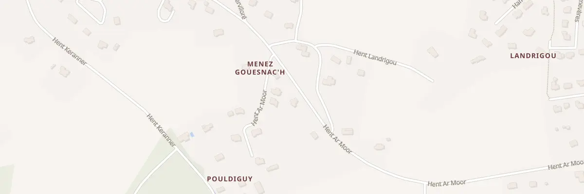 Plan du 57 Hent Ar Moor à Gouesnach