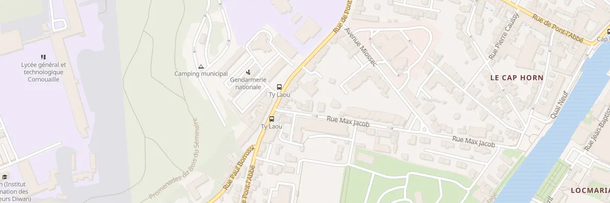 Plan du 49 Rue Max Jacob à Quimper