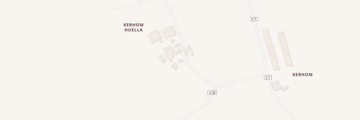 Plan du 136 Kerhom Izella au Tréhou