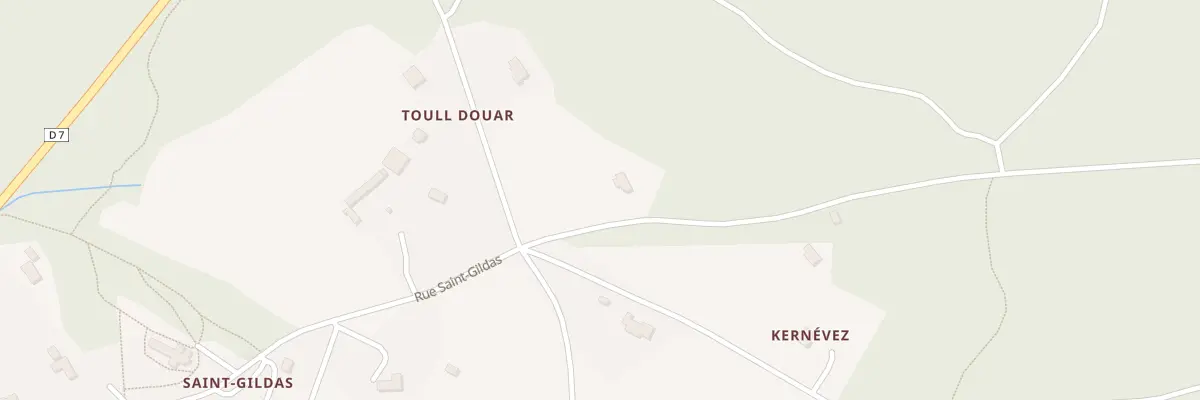 Plan du 513A Toul Douar à Cast
