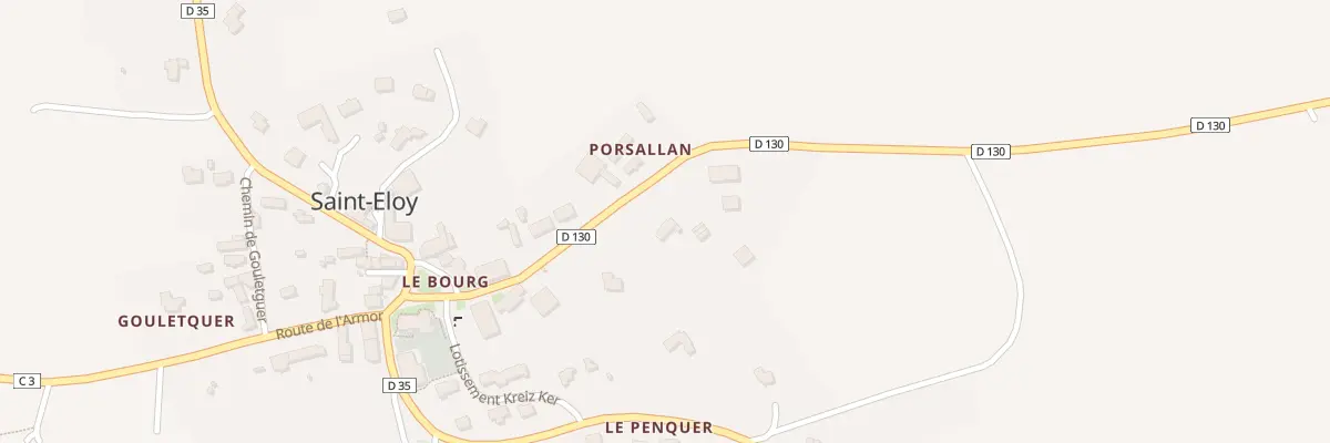 Plan du 1 Porsallan à Saint-Eloy