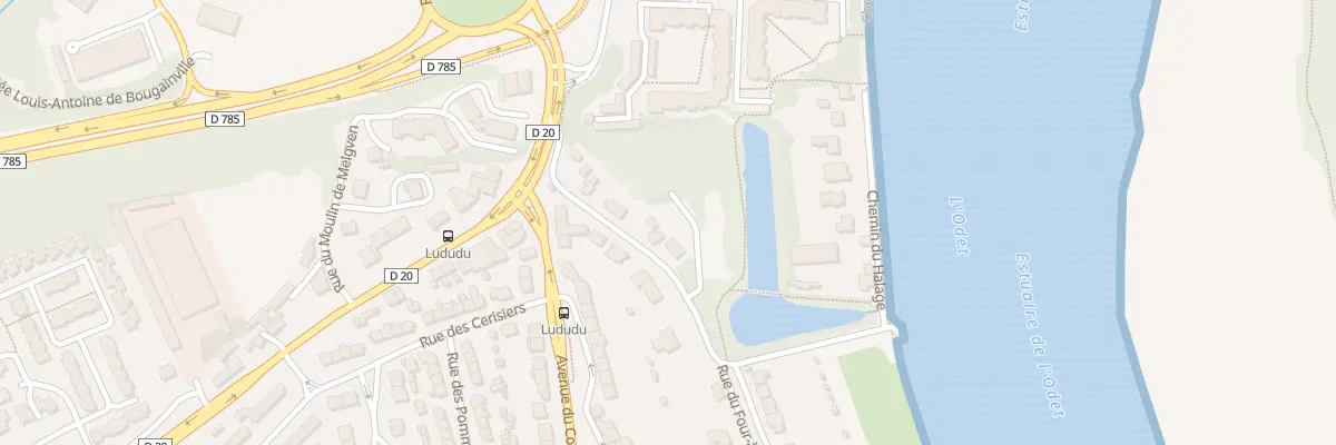 Plan du 12 Rue de la Cale Neuve à Quimper