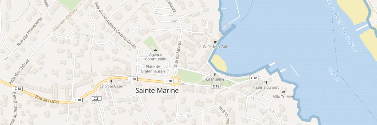 Plan du 60 Rue du Ménez à Combrit