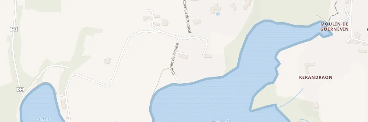 Plan du 22 Che de Kerseal à Gouesnach