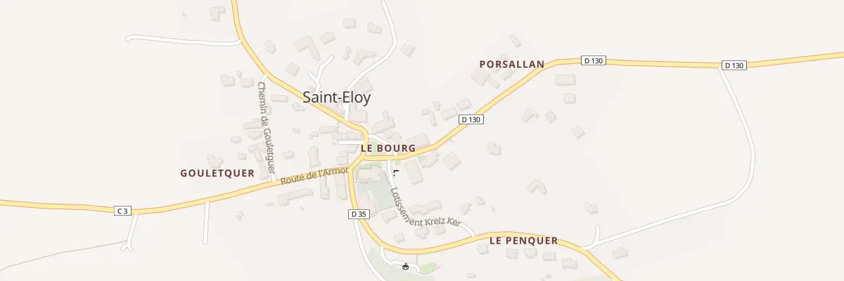 Plan du 4 Rte de l’Argoat à Saint-Eloy